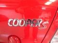 2005 Chili Red Mini Cooper S Convertible  photo #17