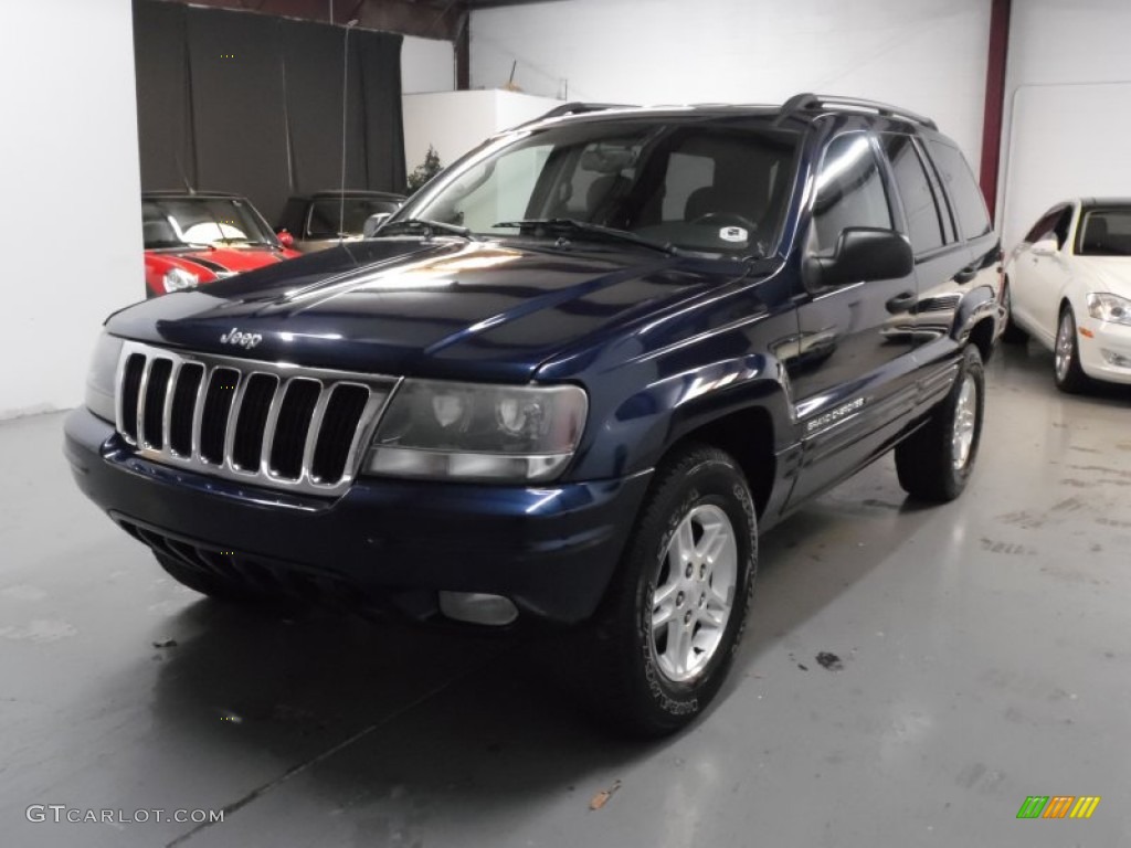 2002 Grand Cherokee Laredo 4x4 - Patriot Blue Pearlcoat / Dark Slate Gray photo #10