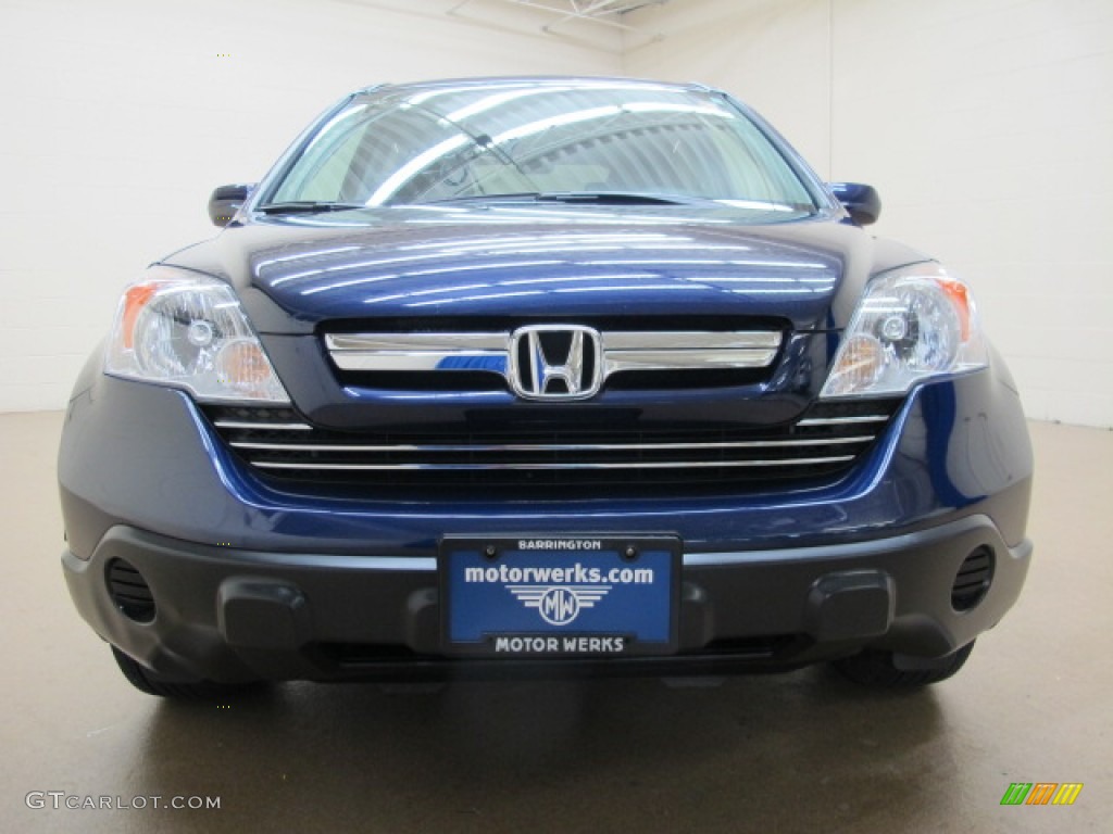 2009 CR-V EX-L 4WD - Royal Blue Pearl / Black photo #3