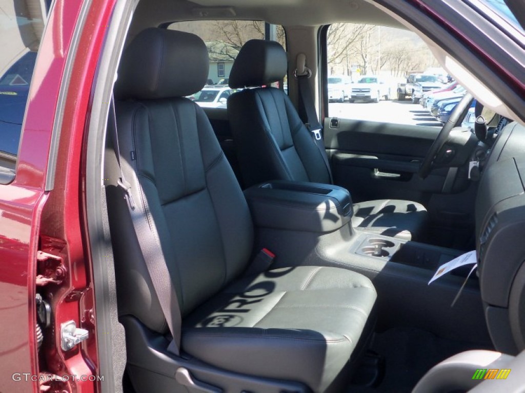 2013 Silverado 1500 LT Crew Cab 4x4 - Deep Ruby Metallic / Ebony photo #22