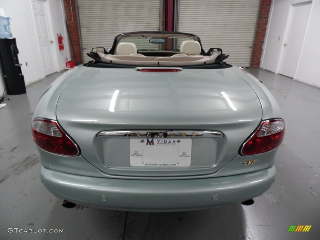 2001 XK XK8 Convertible - Seafrost Pearl / Ivory photo #5