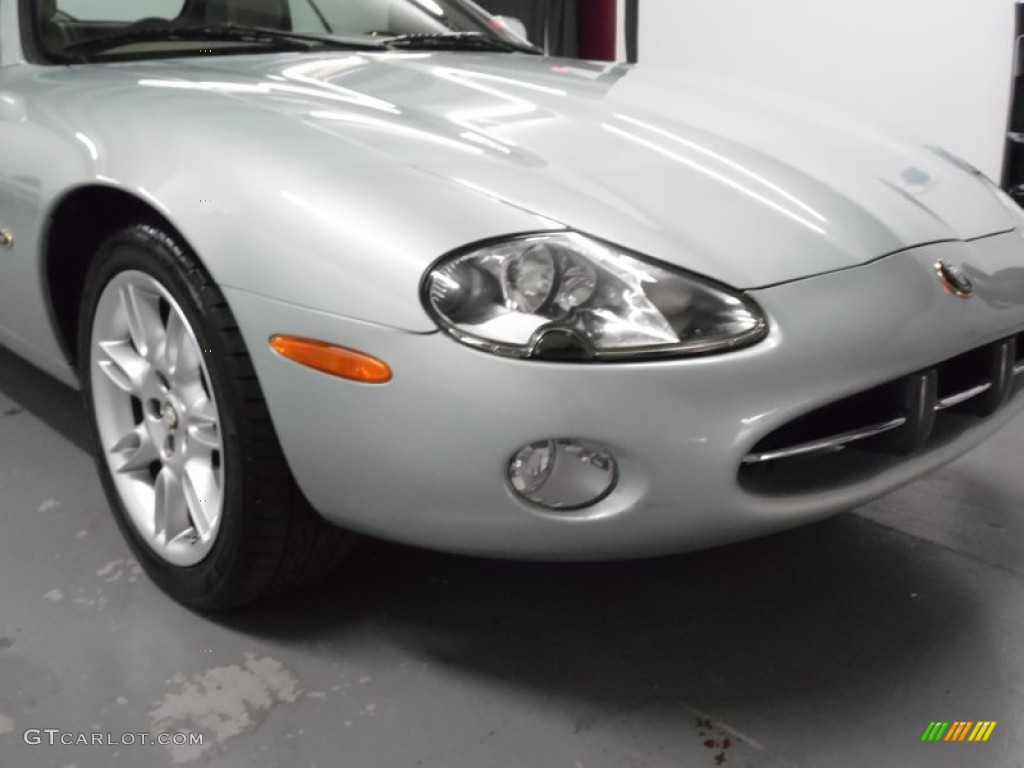 2001 XK XK8 Convertible - Seafrost Pearl / Ivory photo #14
