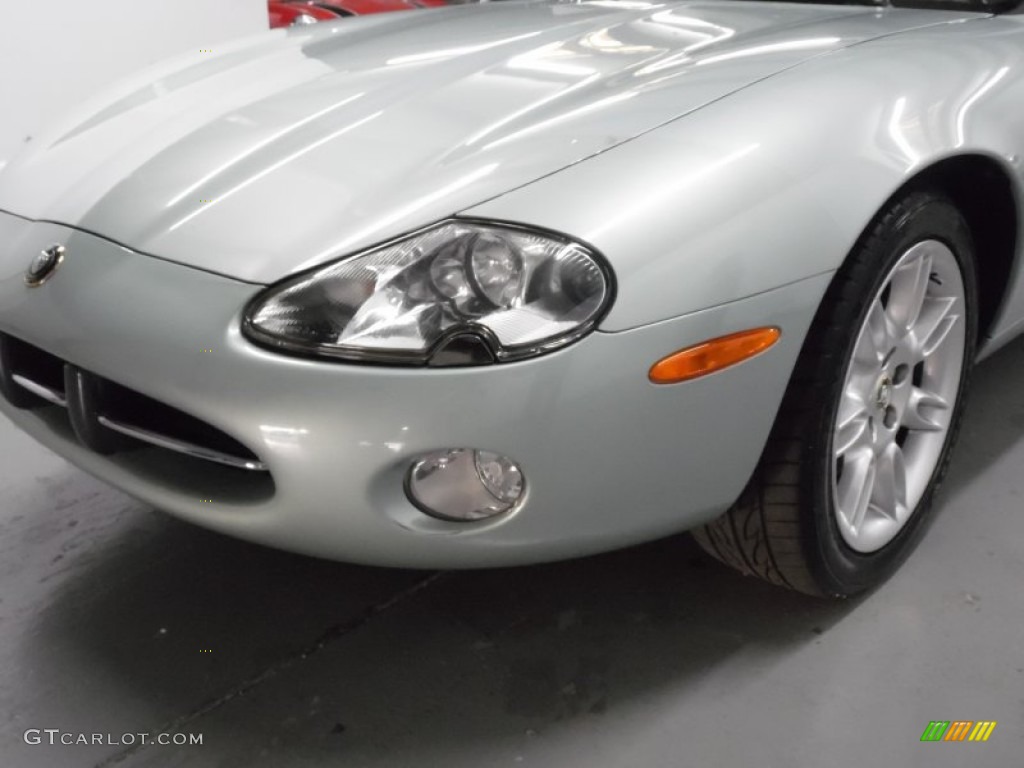 2001 XK XK8 Convertible - Seafrost Pearl / Ivory photo #15