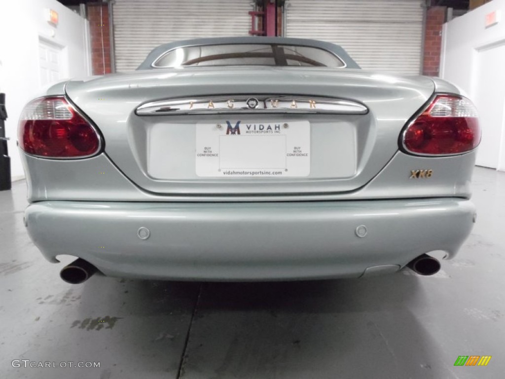 2001 XK XK8 Convertible - Seafrost Pearl / Ivory photo #30