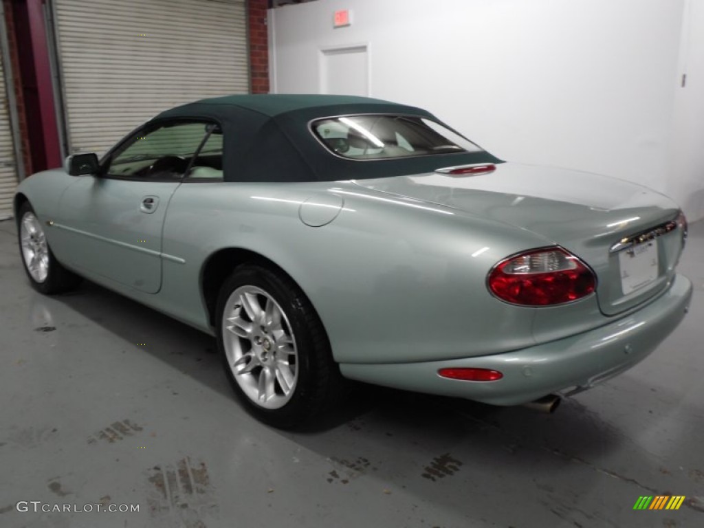 2001 XK XK8 Convertible - Seafrost Pearl / Ivory photo #34