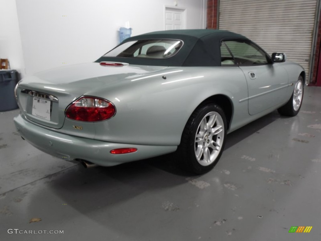 2001 XK XK8 Convertible - Seafrost Pearl / Ivory photo #35