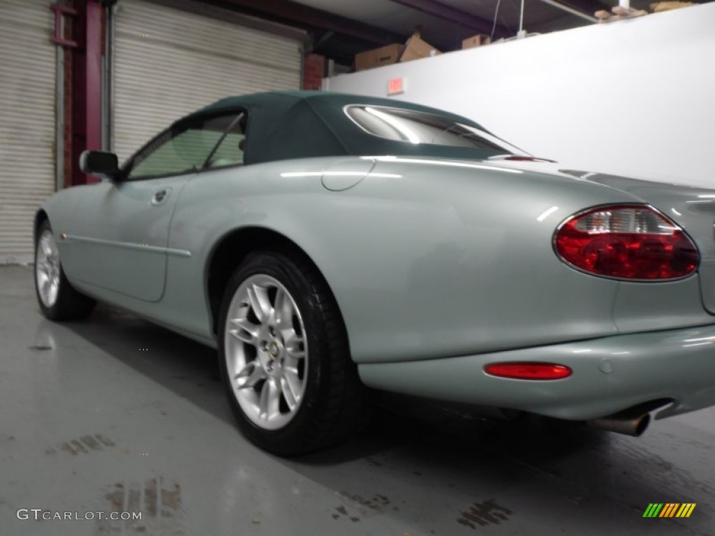 2001 XK XK8 Convertible - Seafrost Pearl / Ivory photo #36