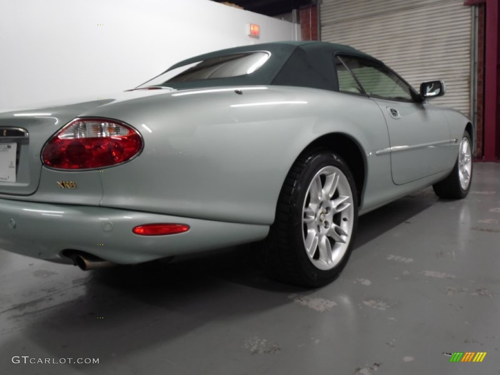 2001 XK XK8 Convertible - Seafrost Pearl / Ivory photo #37
