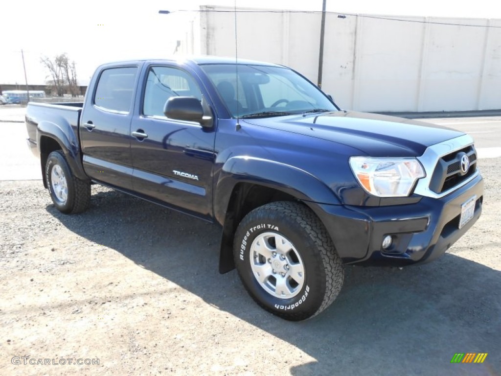 2012 Tacoma V6 TRD Double Cab 4x4 - Nautical Blue Metallic / Graphite photo #2