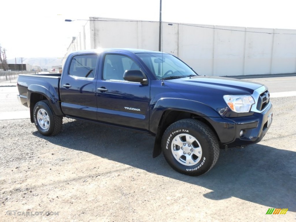 2012 Tacoma V6 TRD Double Cab 4x4 - Nautical Blue Metallic / Graphite photo #3