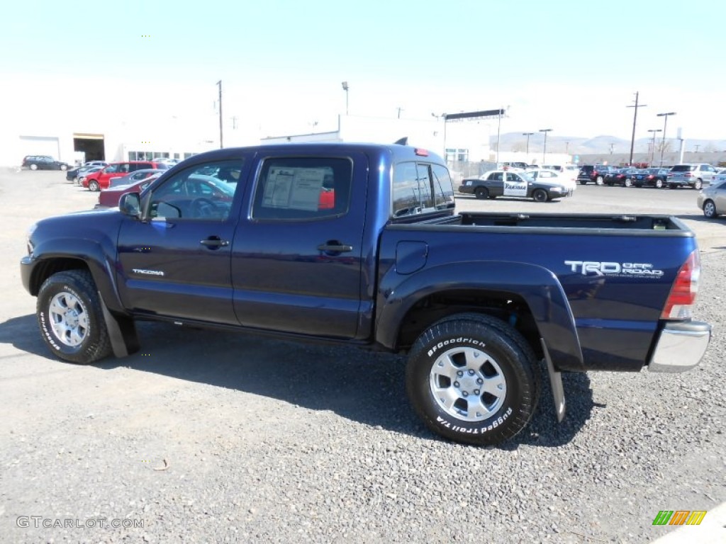 2012 Tacoma V6 TRD Double Cab 4x4 - Nautical Blue Metallic / Graphite photo #10