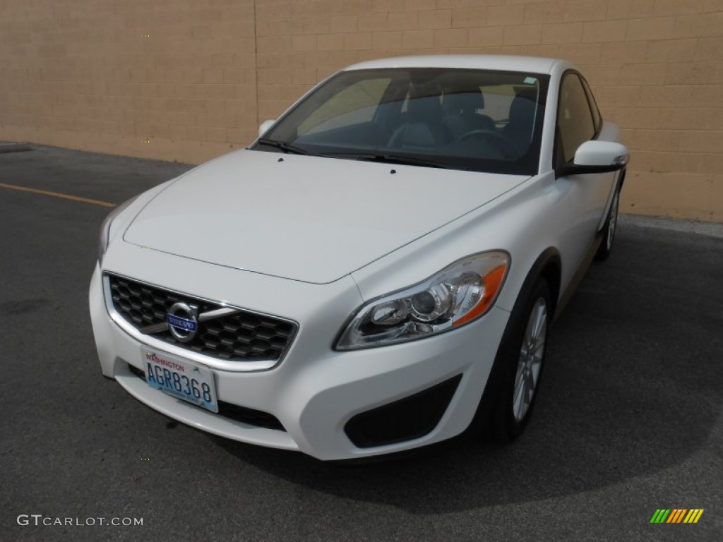 2012 C30 T5 - Ice White / Off Black photo #1