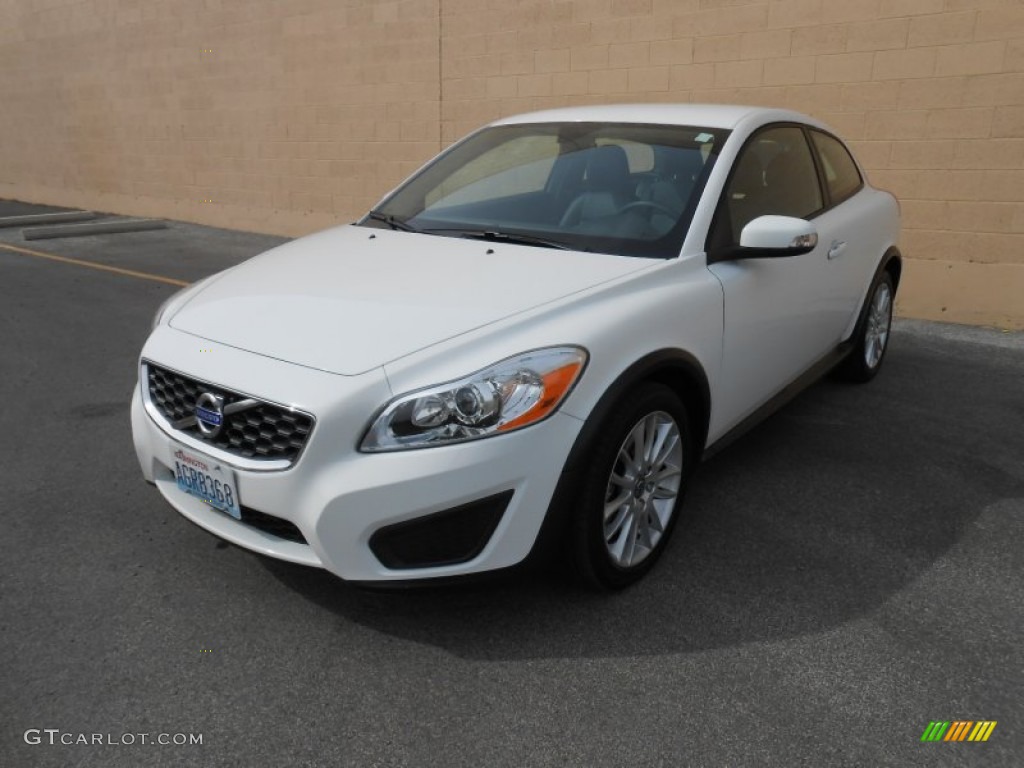 2012 C30 T5 - Ice White / Off Black photo #2