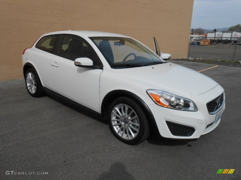2012 C30 T5 - Ice White / Off Black photo #7