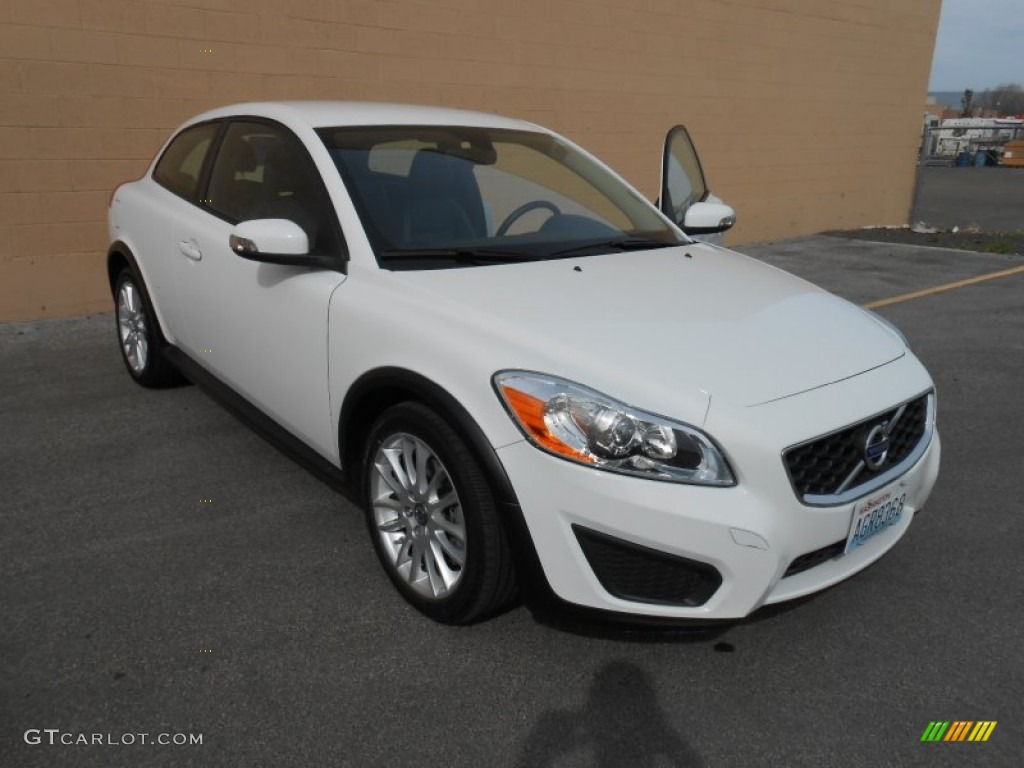 2012 C30 T5 - Ice White / Off Black photo #8
