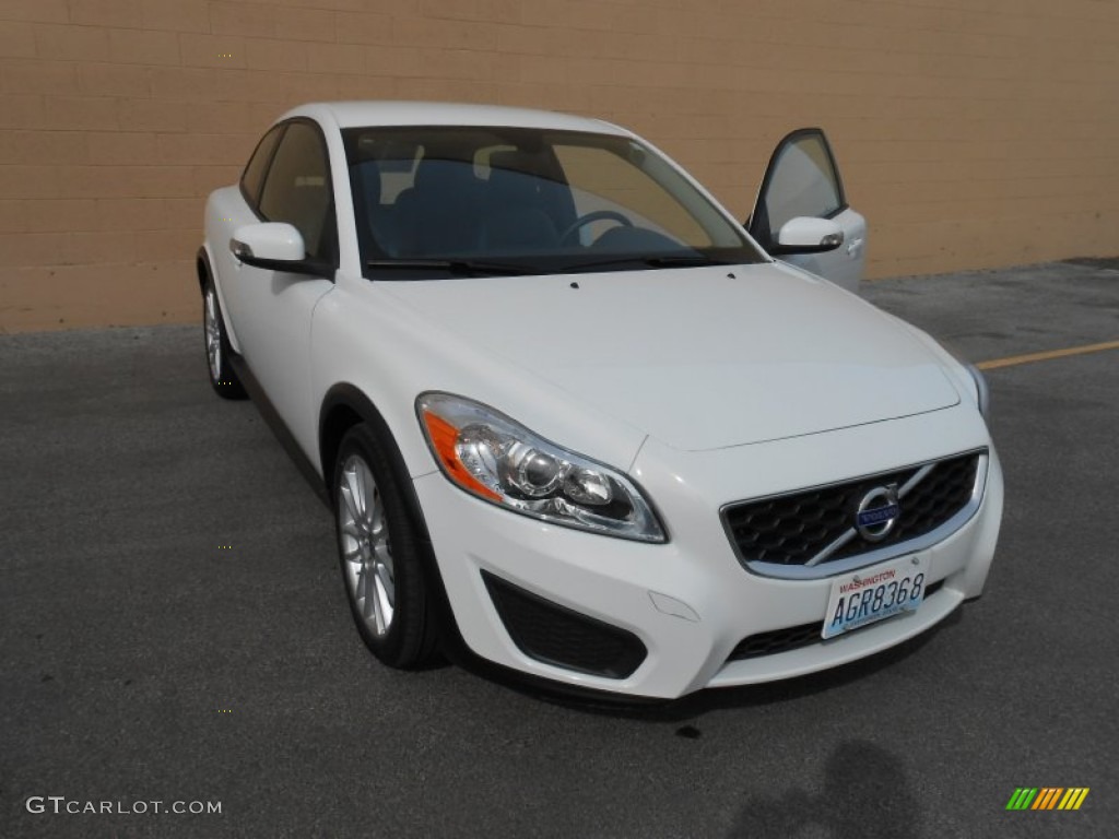 2012 C30 T5 - Ice White / Off Black photo #9