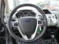Charcoal Black/Blue Cloth Steering Wheel Photo for 2011 Ford Fiesta #79435927