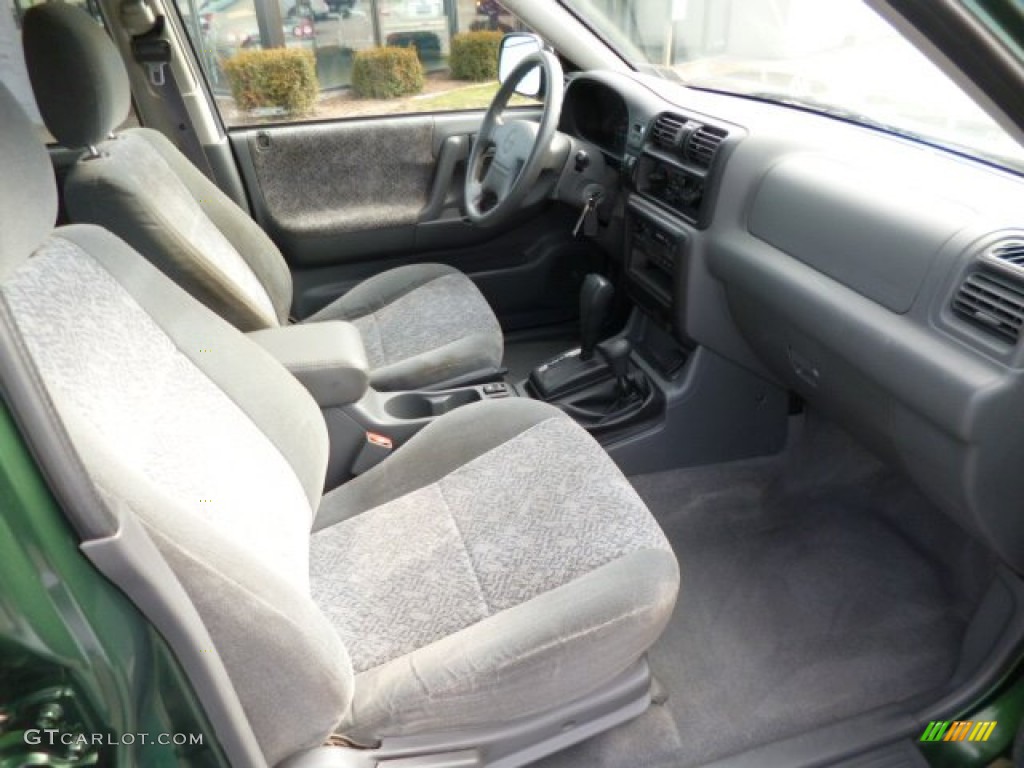Gray Interior 2001 Isuzu Rodeo LS 4WD Photo #79436524