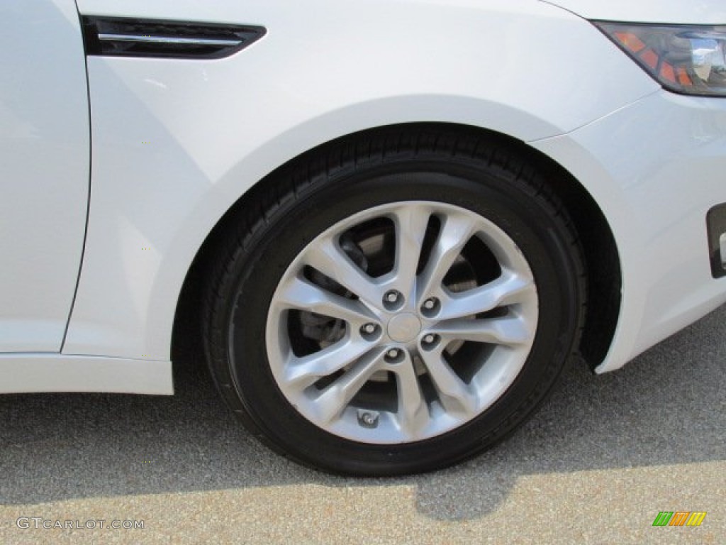 2013 Optima LX - Snow White Pearl / Gray photo #3