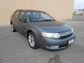 2004 Storm Grey Saturn ION 3 Sedan  photo #3