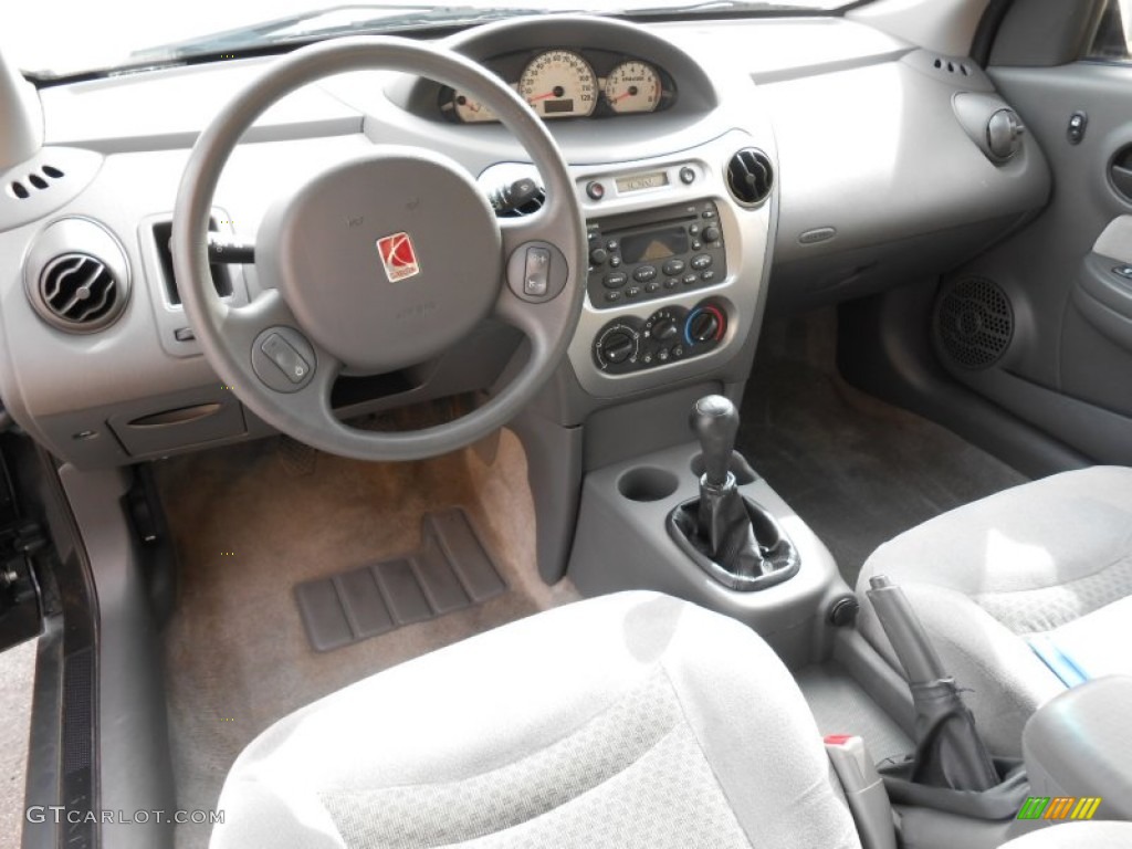 2004 ION 3 Sedan - Storm Grey / Grey photo #18