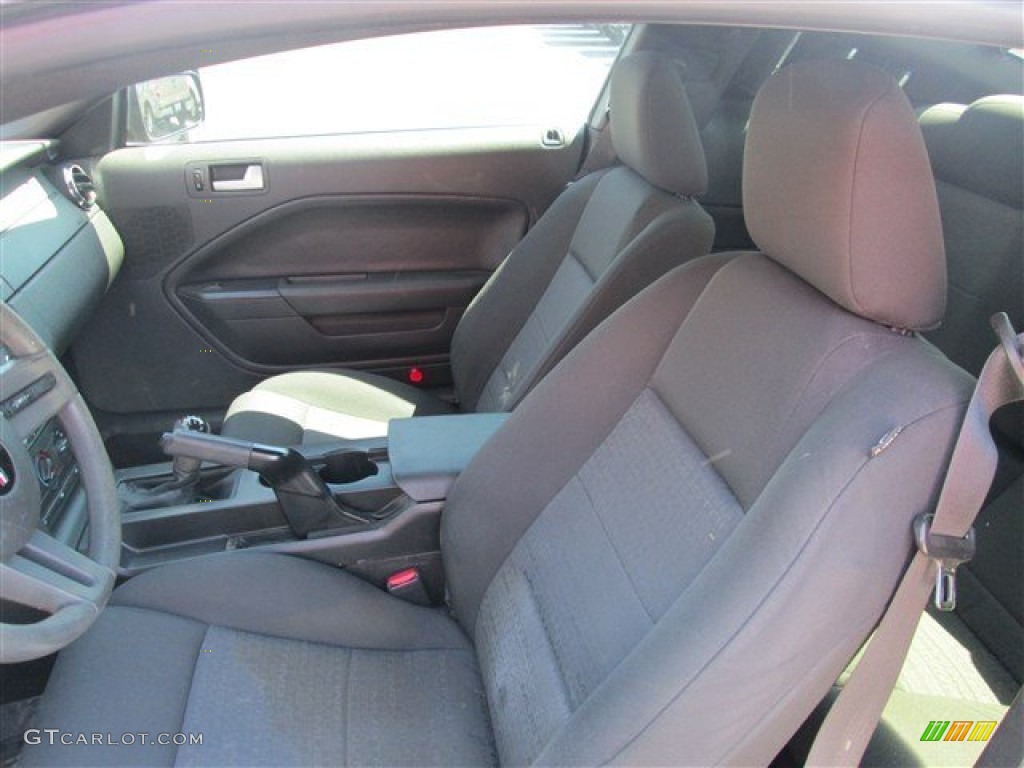 2008 Mustang V6 Deluxe Coupe - Black / Dark Charcoal photo #11