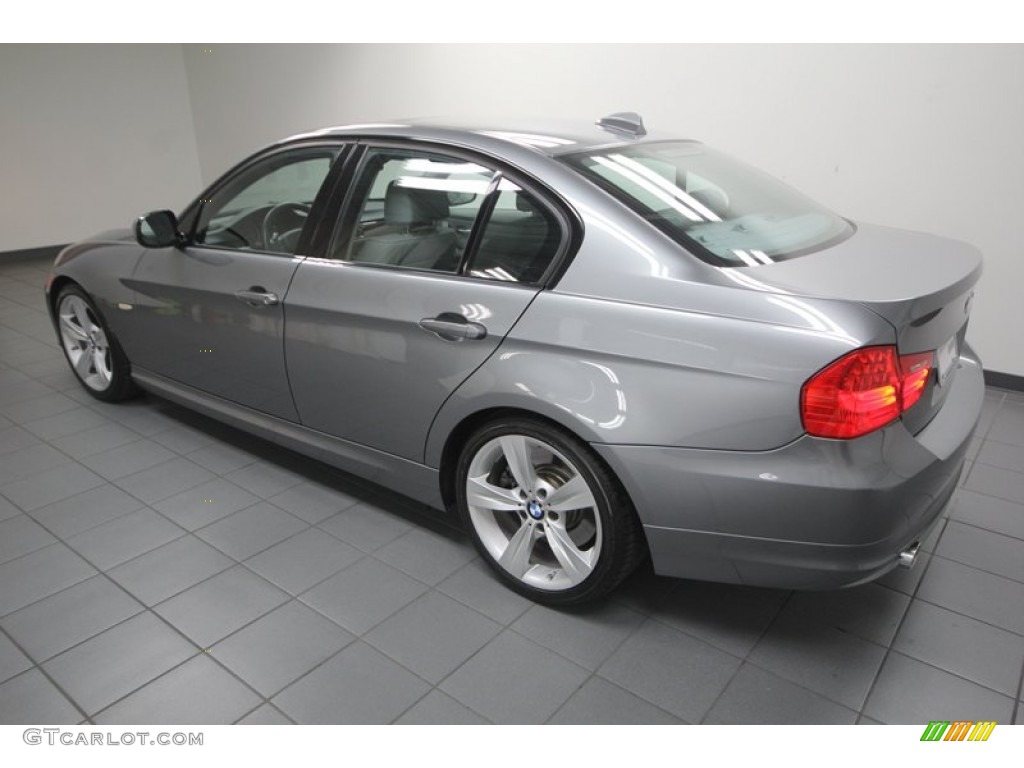 2009 3 Series 335i Sedan - Space Grey Metallic / Grey photo #5