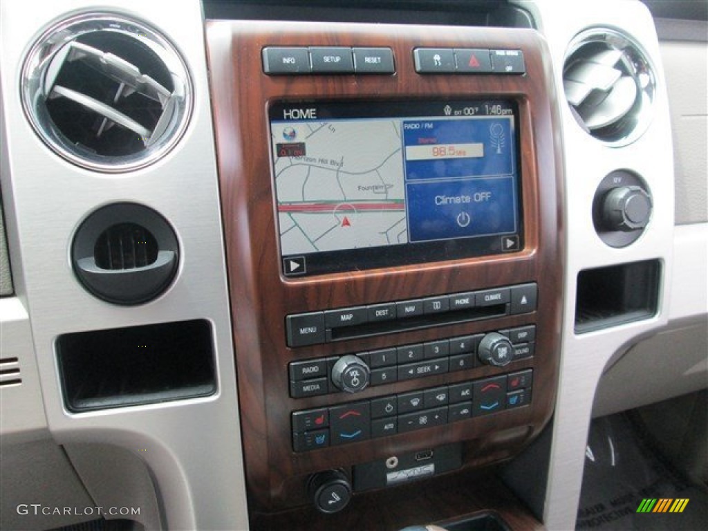 2010 F150 Platinum SuperCrew - Sterling Grey Metallic / Medium Stone Leather/Sienna Brown photo #22