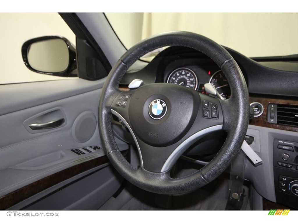 2009 3 Series 335i Sedan - Space Grey Metallic / Grey photo #28
