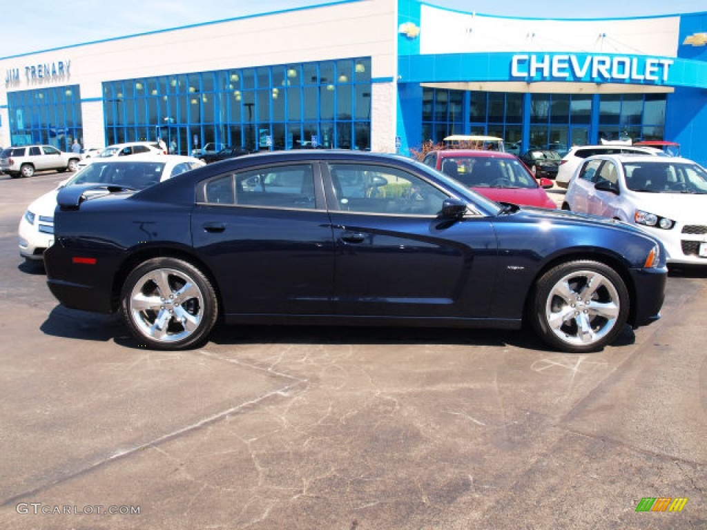 2012 Charger R/T Plus - Blackberry Pearl / Black photo #1