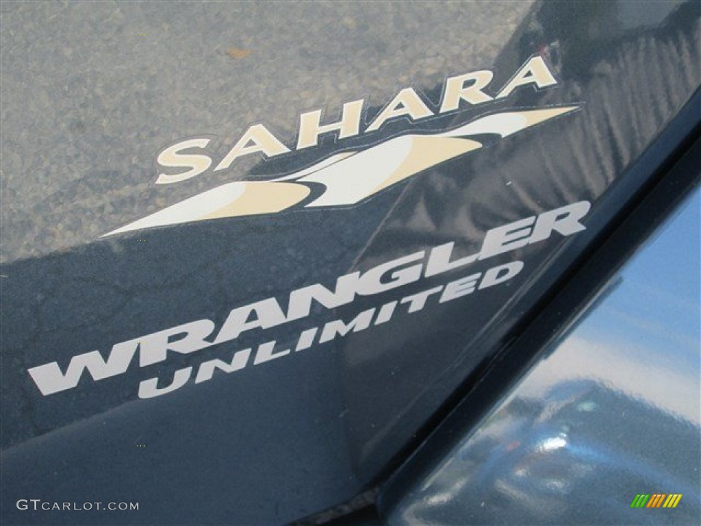 2007 Wrangler Unlimited Sahara - Steel Blue Metallic / Dark Slate Gray/Medium Slate Gray photo #2