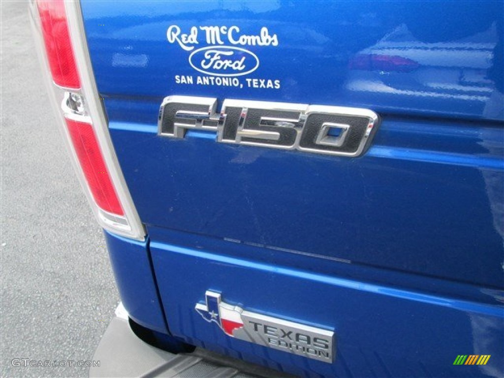 2011 F150 XLT SuperCrew - Blue Flame Metallic / Steel Gray photo #8