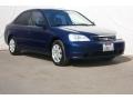 2001 Eternal Blue Pearl Honda Civic EX Sedan  photo #1