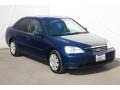 2001 Eternal Blue Pearl Honda Civic EX Sedan  photo #6