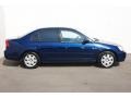 2001 Eternal Blue Pearl Honda Civic EX Sedan  photo #10