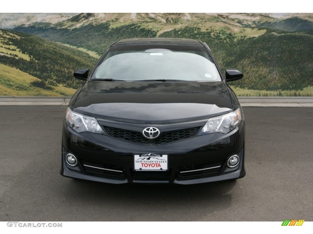2013 Camry SE - Attitude Black Metallic / Black/Ash photo #3