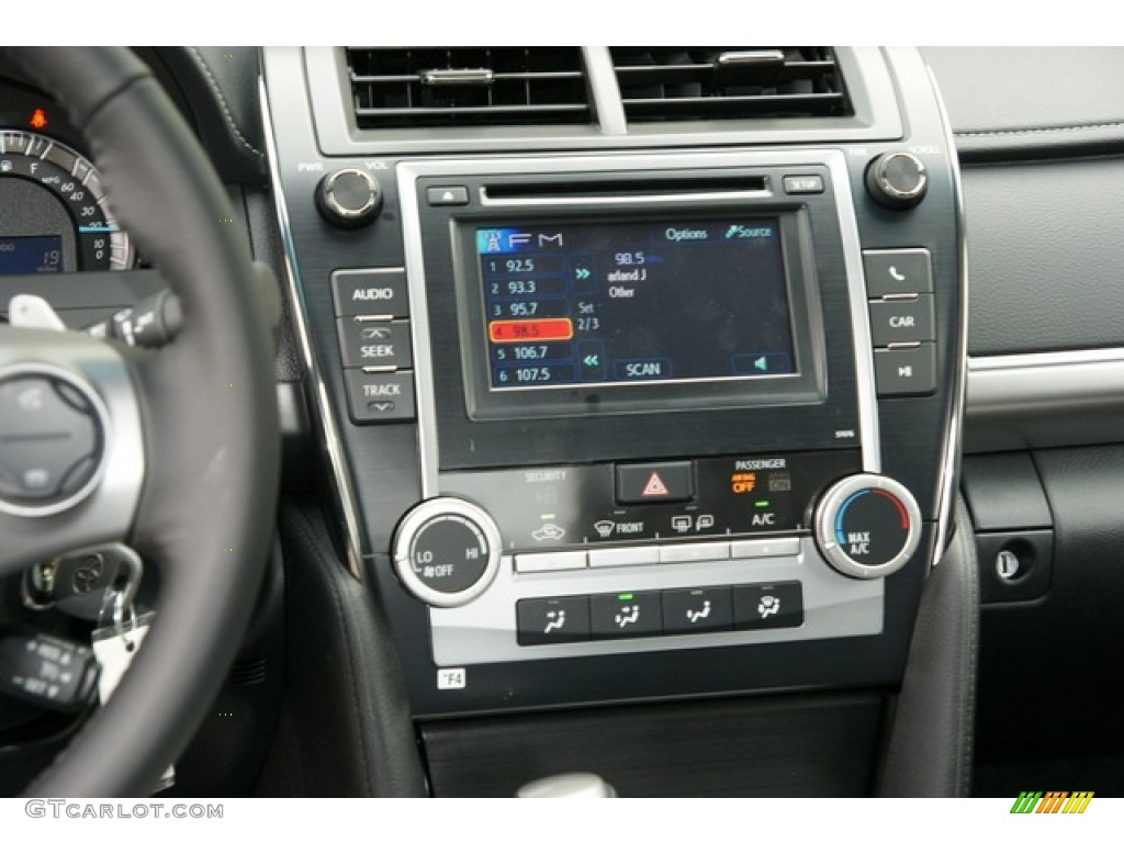 2013 Camry SE - Attitude Black Metallic / Black/Ash photo #6