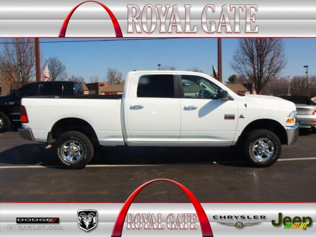 2011 Ram 2500 HD SLT Crew Cab 4x4 - Bright White / Dark Slate/Medium Graystone photo #1