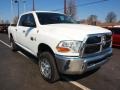 2011 Bright White Dodge Ram 2500 HD SLT Crew Cab 4x4  photo #2