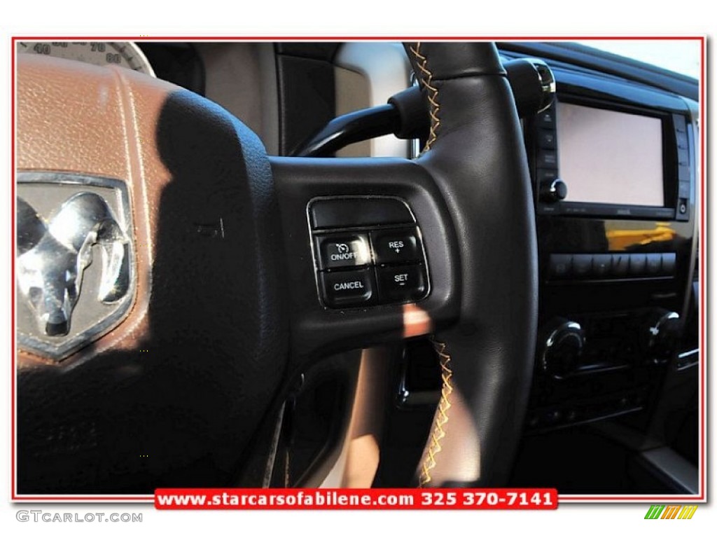 2012 Ram 2500 HD Laramie Longhorn Mega Cab 4x4 - Deep Molten Red Pearl / Light Pebble Beige/Bark Brown photo #23