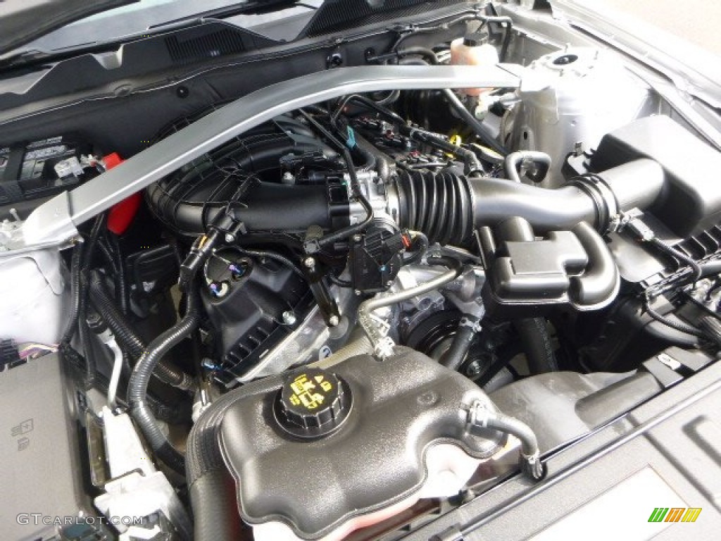 2013 Ford Mustang V6 Premium Convertible 3.7 Liter DOHC 24-Valve Ti-VCT V6 Engine Photo #79444090