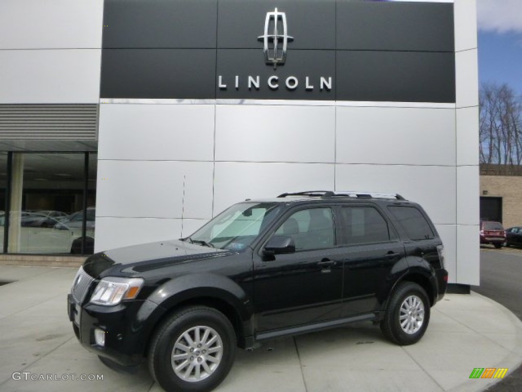 2011 Mariner Premier V6 AWD - Tuxedo Black Metallic / Black photo #1