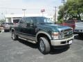 2009 Forest Green Metallic Ford F250 Super Duty King Ranch Crew Cab 4x4  photo #1