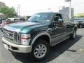 2009 Forest Green Metallic Ford F250 Super Duty King Ranch Crew Cab 4x4  photo #5
