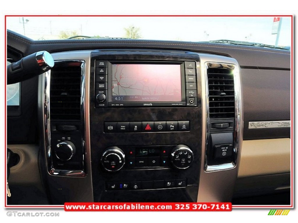 2012 Ram 2500 HD Laramie Longhorn Mega Cab 4x4 - Deep Molten Red Pearl / Light Pebble Beige/Bark Brown photo #41