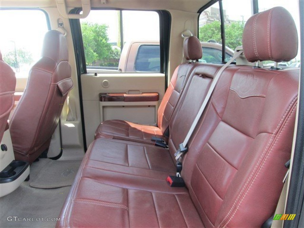 2009 Ford F250 Super Duty King Ranch Crew Cab 4x4 Interior Color Photos