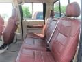 2009 Ford F250 Super Duty Chaparral Leather Interior Rear Seat Photo