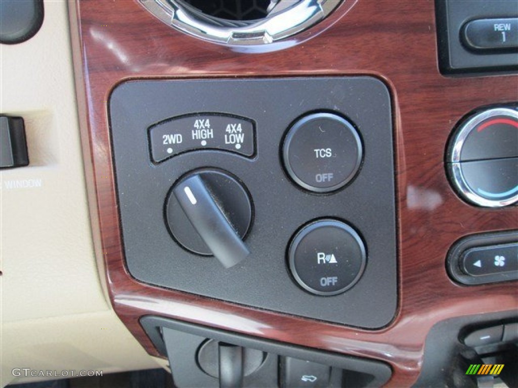 2009 Ford F250 Super Duty King Ranch Crew Cab 4x4 Controls Photo #79444545