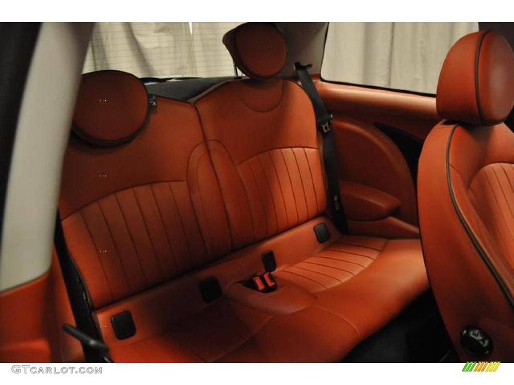 Lounge Redwood Leather Interior 2010 Mini Cooper S Hardtop Photo #79447040