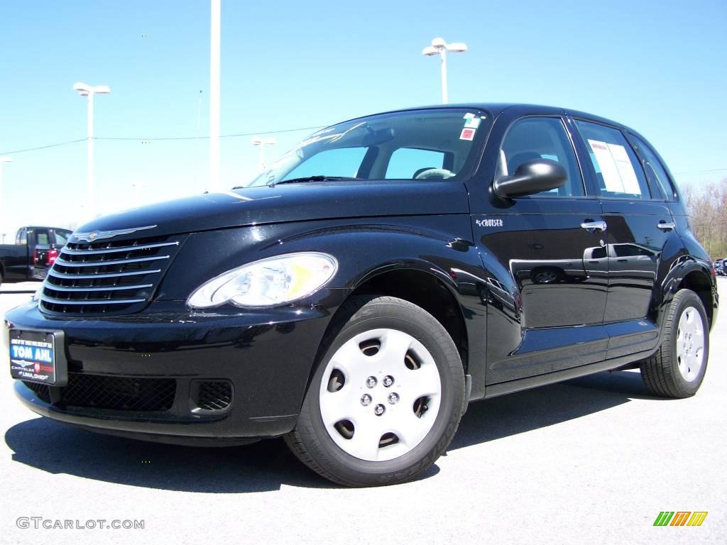 2006 PT Cruiser  - Brilliant Black Crystal Pearl / Pastel Slate Gray photo #1